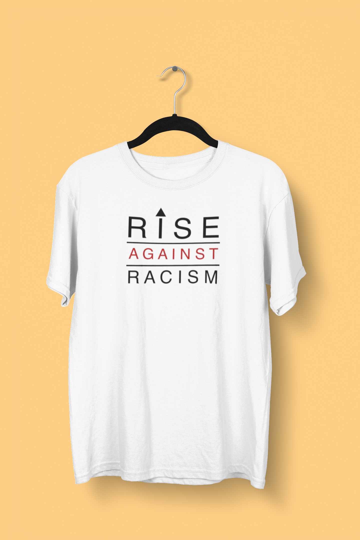RiSE Against Racism T-Shirt for Men - riseapparelshop