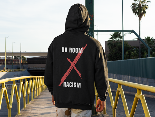 RiSE No room for Racism Hoodie for Men - riseapparelshop