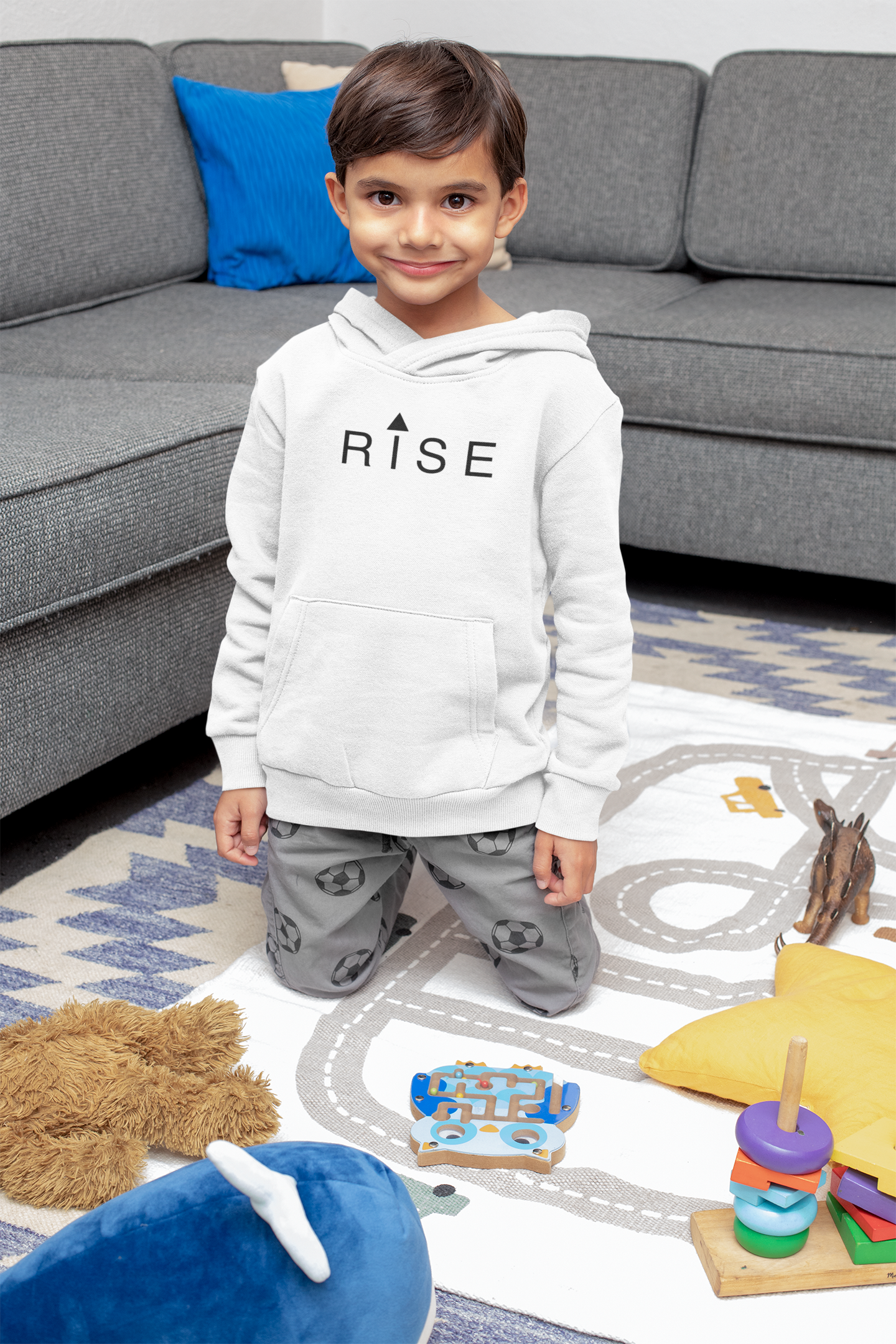 RiSE Basic Hoodie for Boys - riseapparelshop