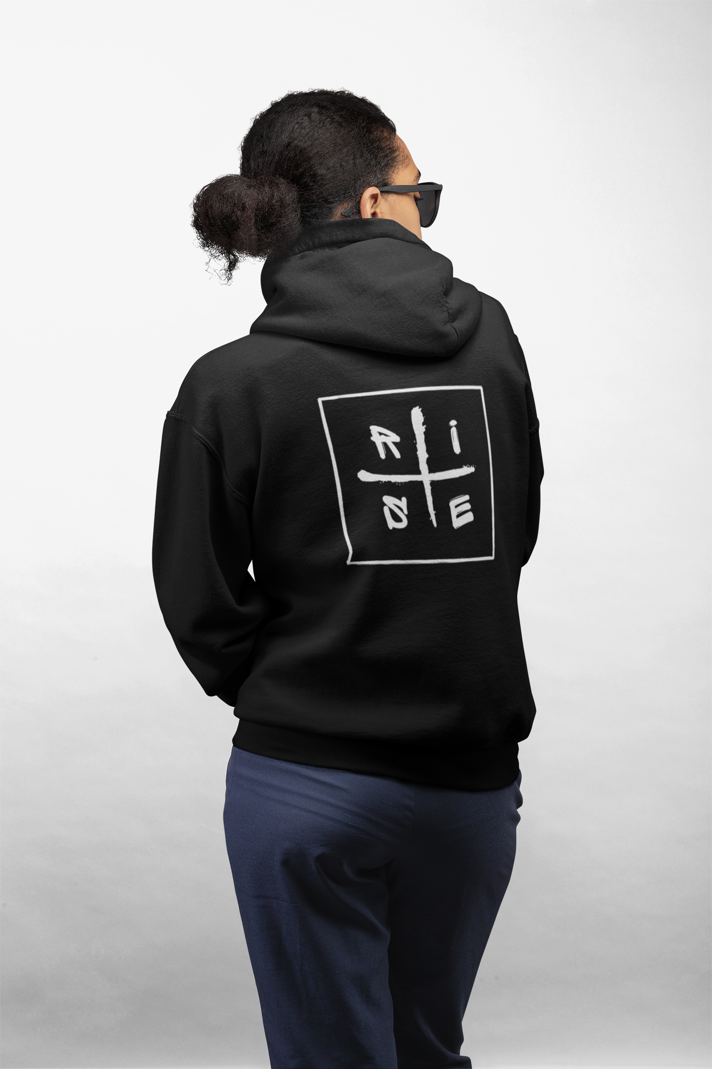 RiSE Graffiti Hoodie for Women