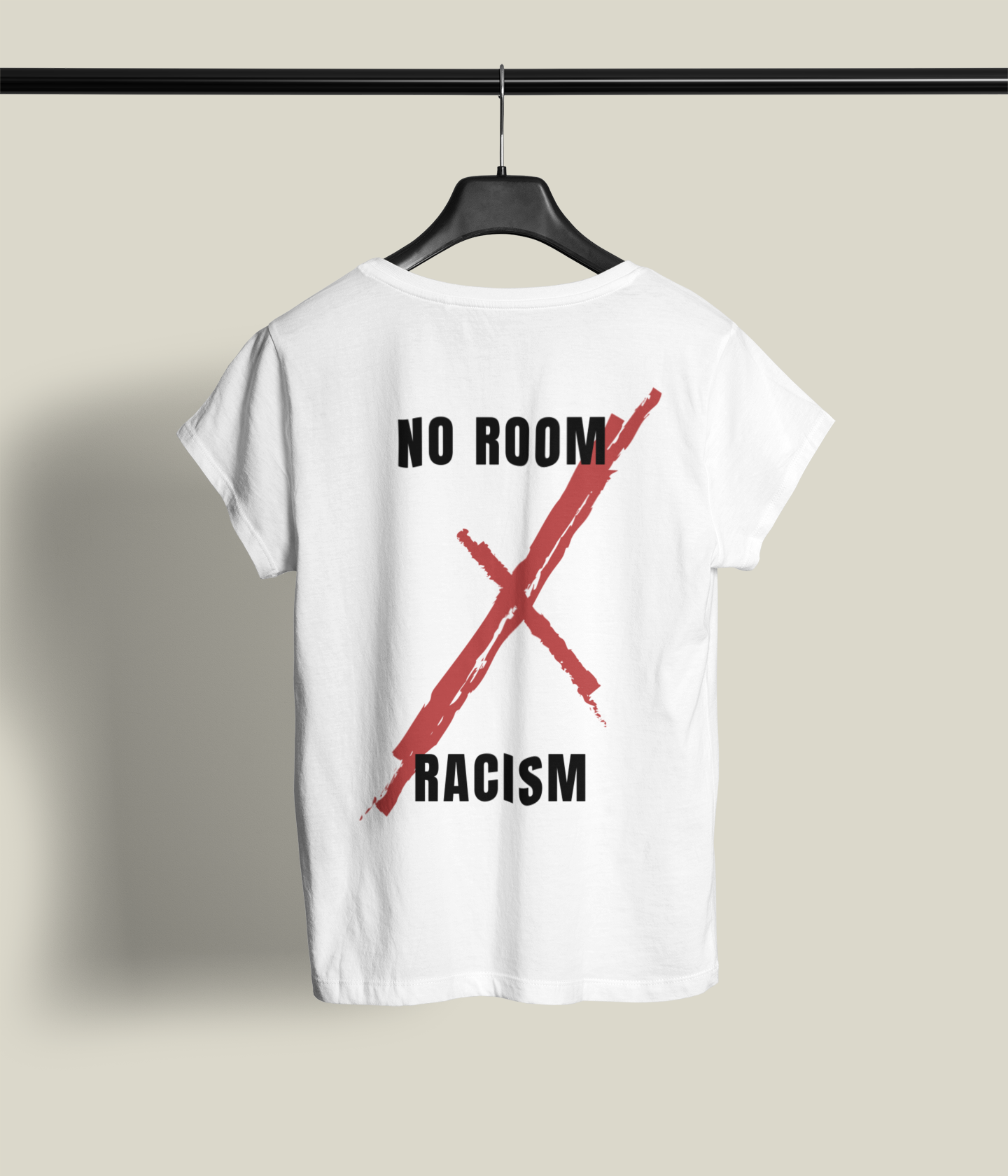 RiSE No room for Racism T-shirt for Women - riseapparelshop